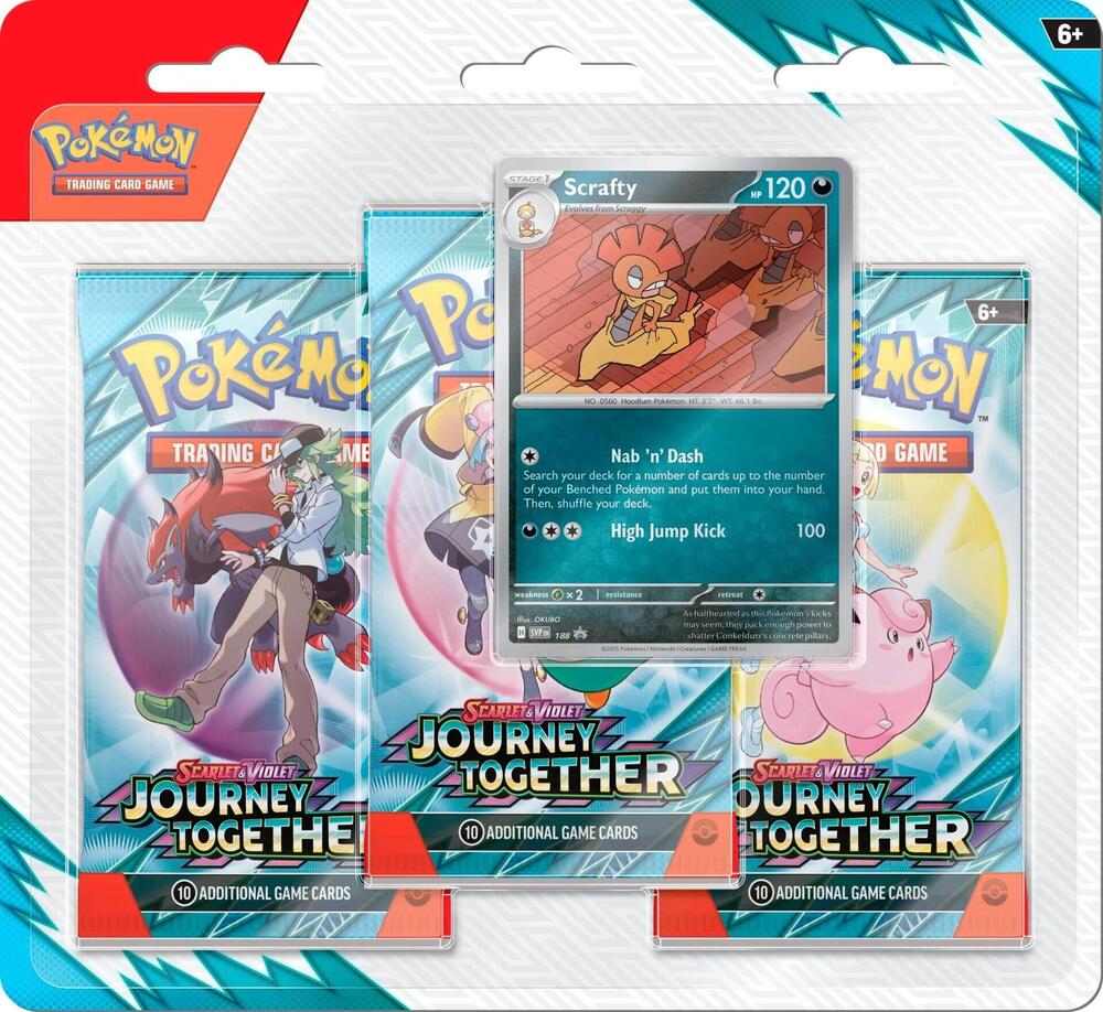 Journey Together 3 Pack Blister - SV09: Journey Together (JTG)