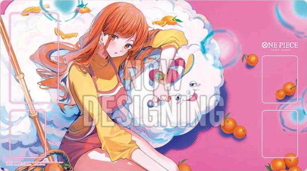 Nami & Zeus - One Piece Card Game: Official Playmat - Bandai Card Games Fest 24-25 Edition - Bandai Playmats
