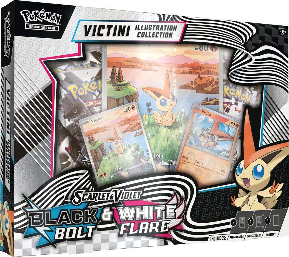 1 BOX DAILY LIMIT - Pokemon Scarlet and Violet 10.5 Unova Victini Illustration Collection