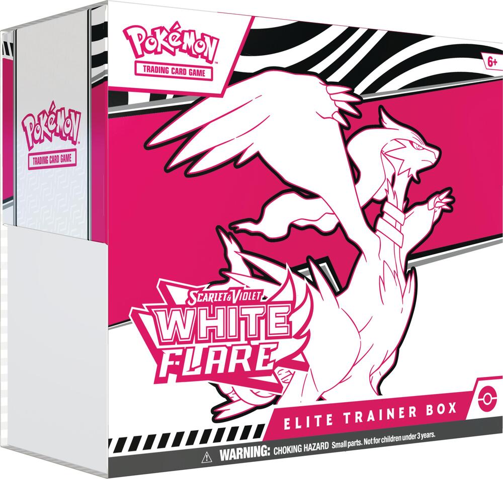 1 BOX DAILY LIMIT - Pokemon Scarlet and Violet 10.5 White Flare Elite Trainer
