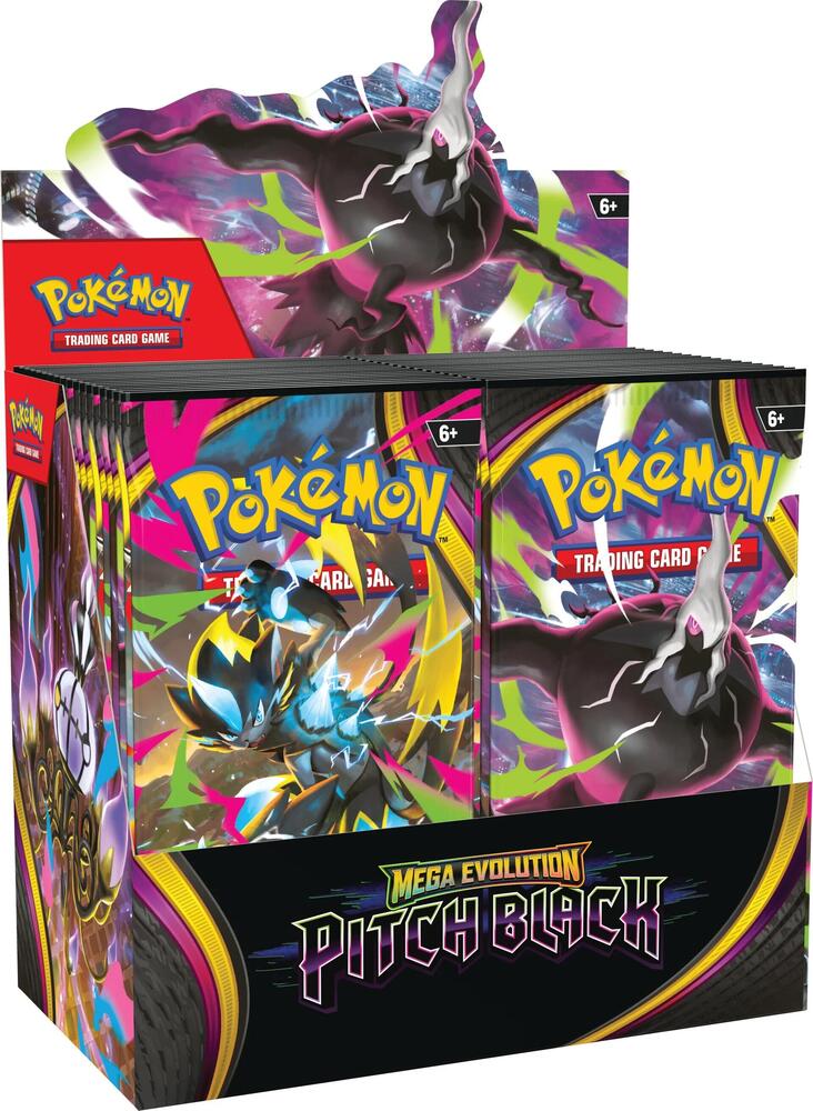 WAVE 1 Pokémon TCG: Mega Evolution — Pitch Black Booster Box