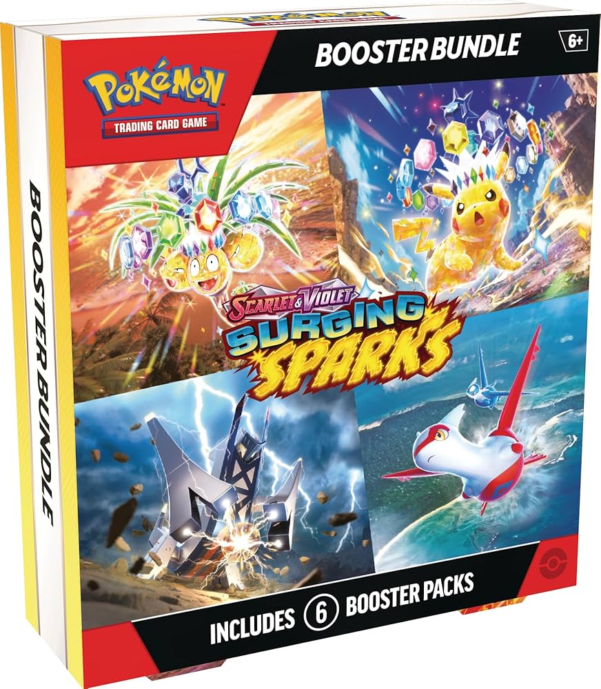 Surging Sparks Booster Bundle - SV08: Surging Sparks (SV08) - 1-BOX LIMIT