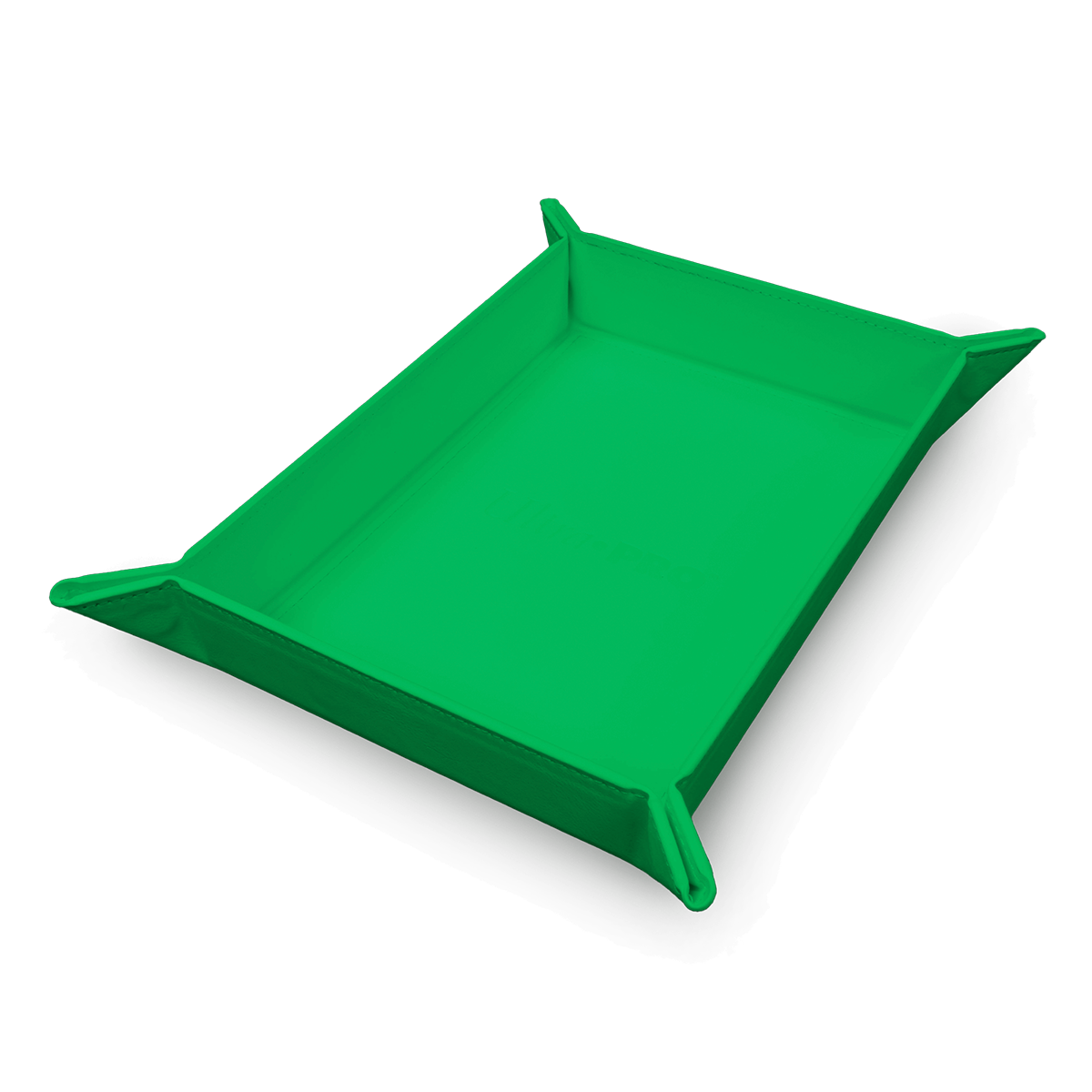 Vivid Magnetic Folding Dice Tray - Green