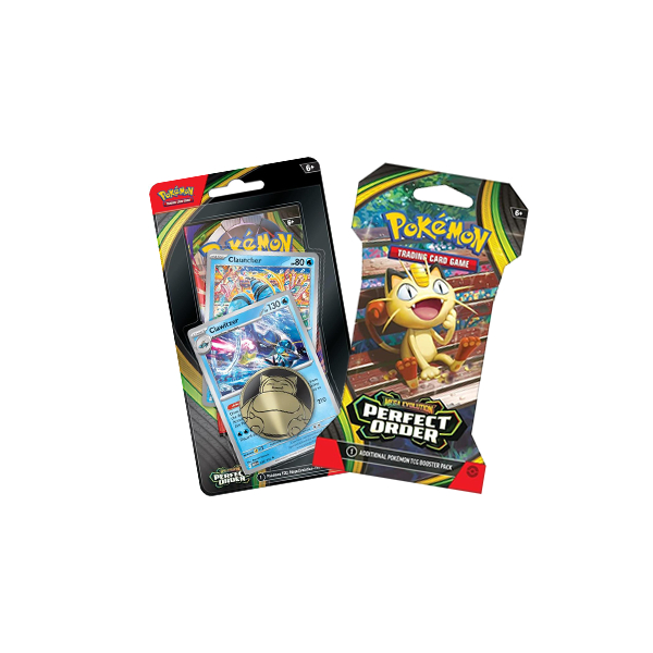 Pokémon TCG: ME03 Perfect Order — Sleeved Booster & Checklane Blister Bundle