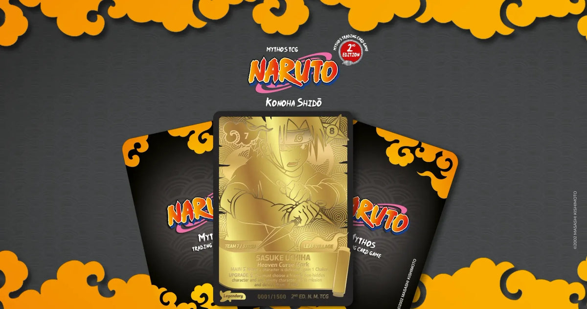 Naruto Mythos – Set 1 Konoha Shido 2nd Edition - Booster Box - TCG