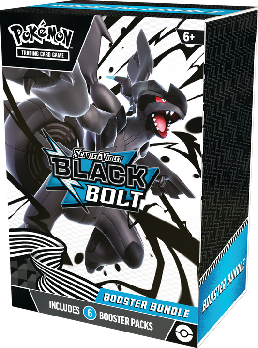 1-BOX DAILY LIMIT Pokemon Scarlet and Violet 10.5 Black Bolt Booster Bundle
