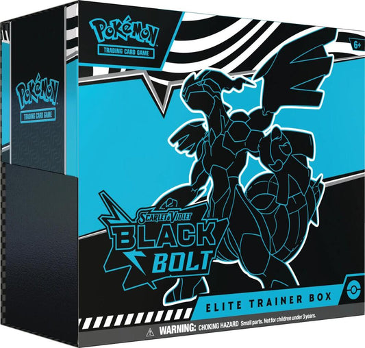 1 BOX DAILY LIMIT - Pokemon Scarlet and Violet 10.5 Black Bolt Elite Trainer