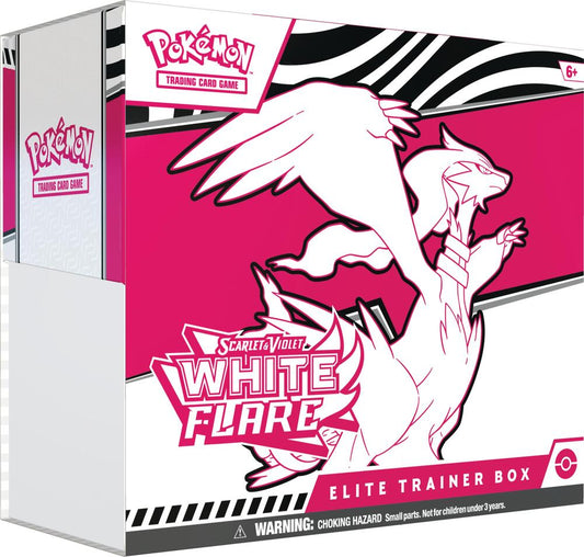 1 BOX DAILY LIMIT - Pokemon Scarlet and Violet 10.5 White Flare Elite Trainer