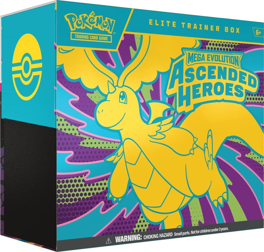Ascended Heroes Elite Trainer Box - ME: Ascended Heroes - Pokemon TCG