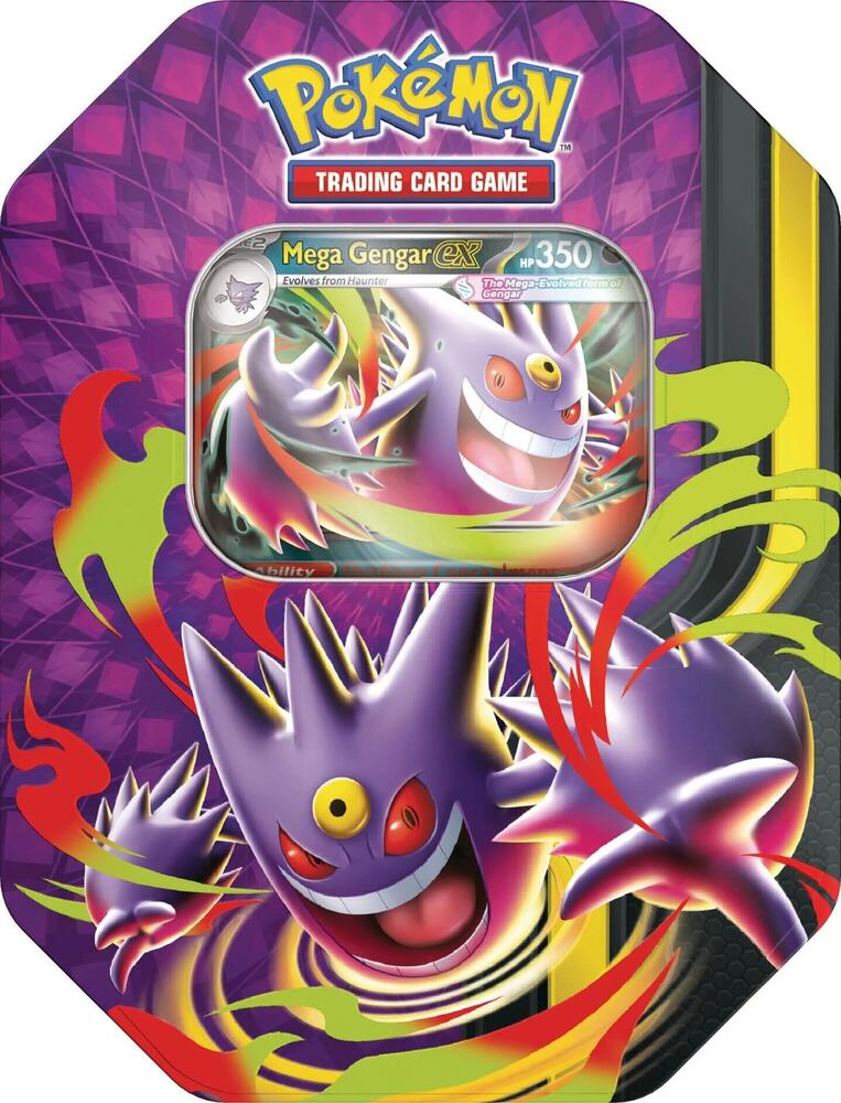 Pokémon TCG: Mega Moonlit Tin - Artwork May Vary