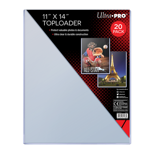11" x 14" TOPLOADER® Sleeves (20ct)