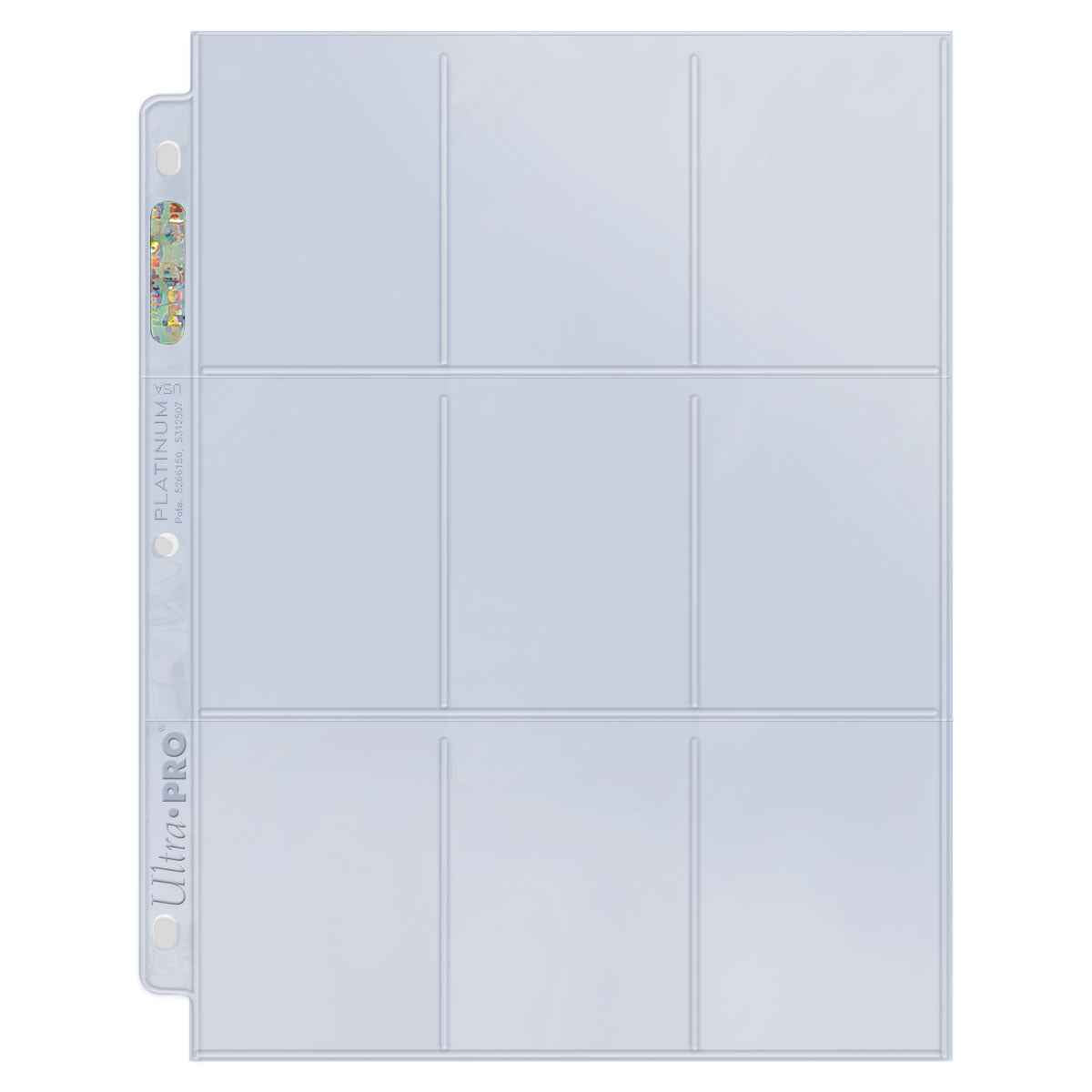 Platinum Series 9-Pocket Pages (100ct) for Cards and Photos