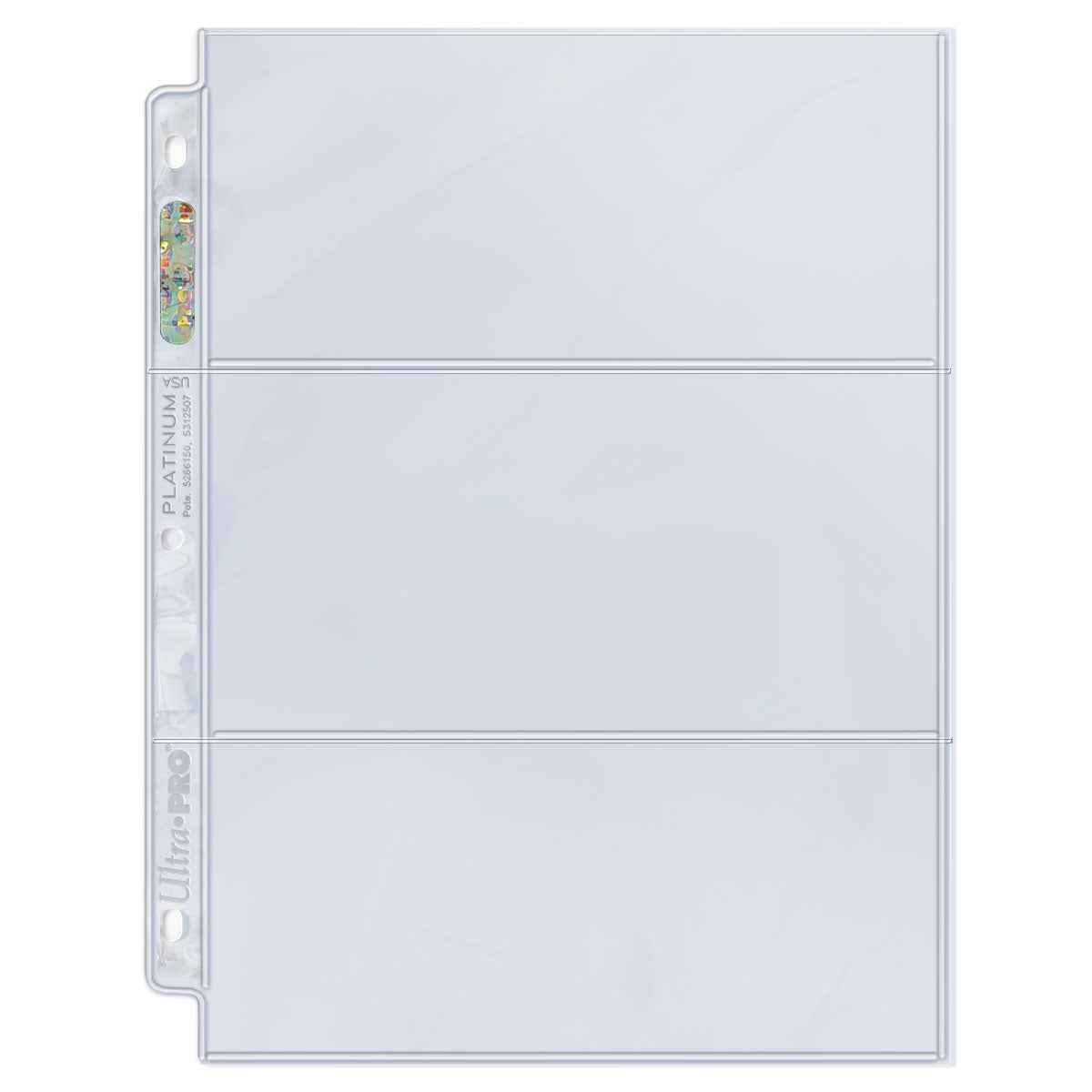 Platinum Series Pocket Pages (100ct) for Cards and Photos