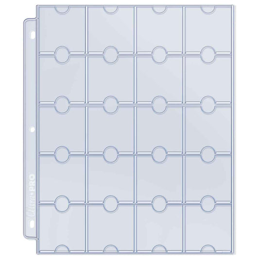 Platinum Series 20-Pocket Pages (10ct) for Coins and Tokens