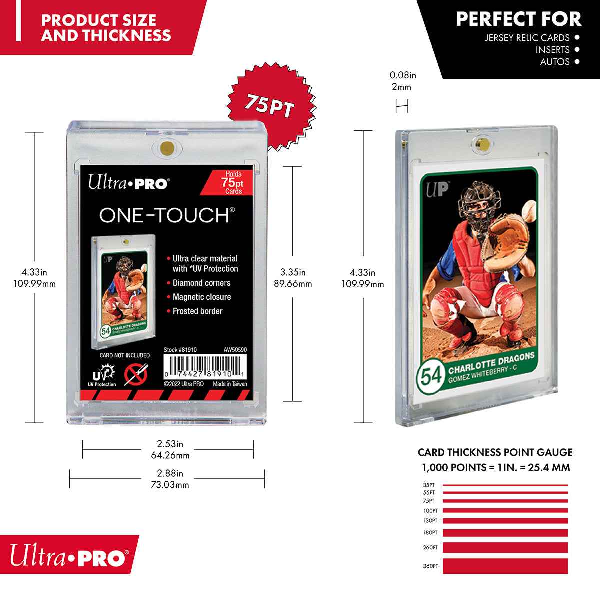 75PT UV ONE-TOUCH® Magnetic Holder