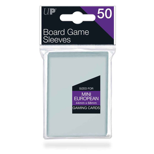 Mini European Board Game Sleeves (50ct) for 44 mm x 68 mm Cards