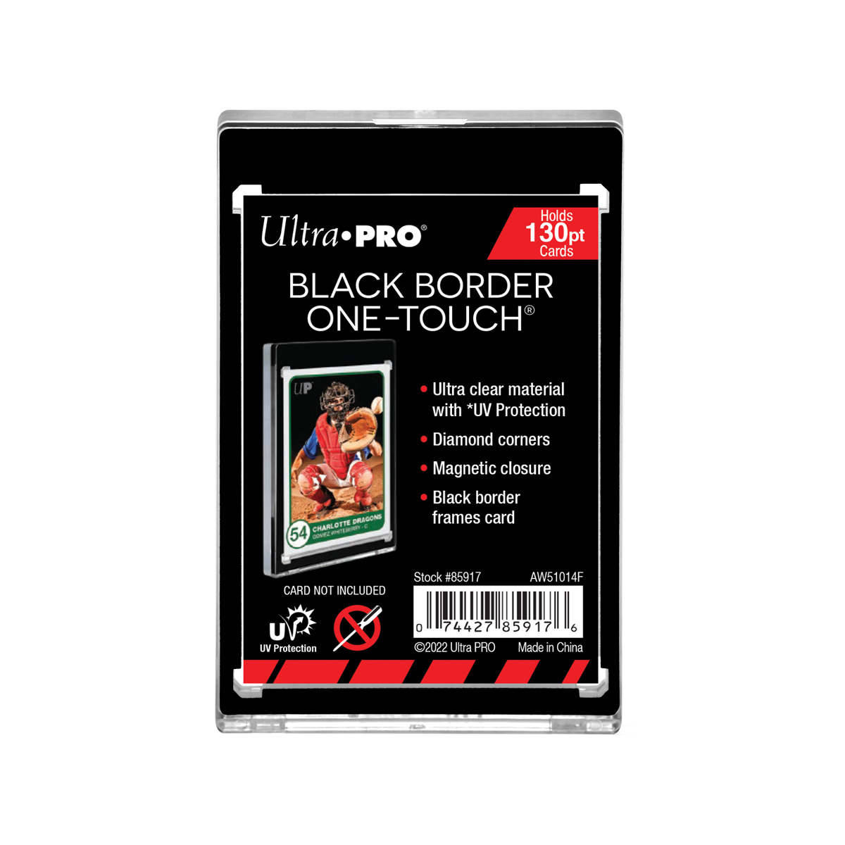 130PT Black Border ONE-TOUCH® Magnetic Holder