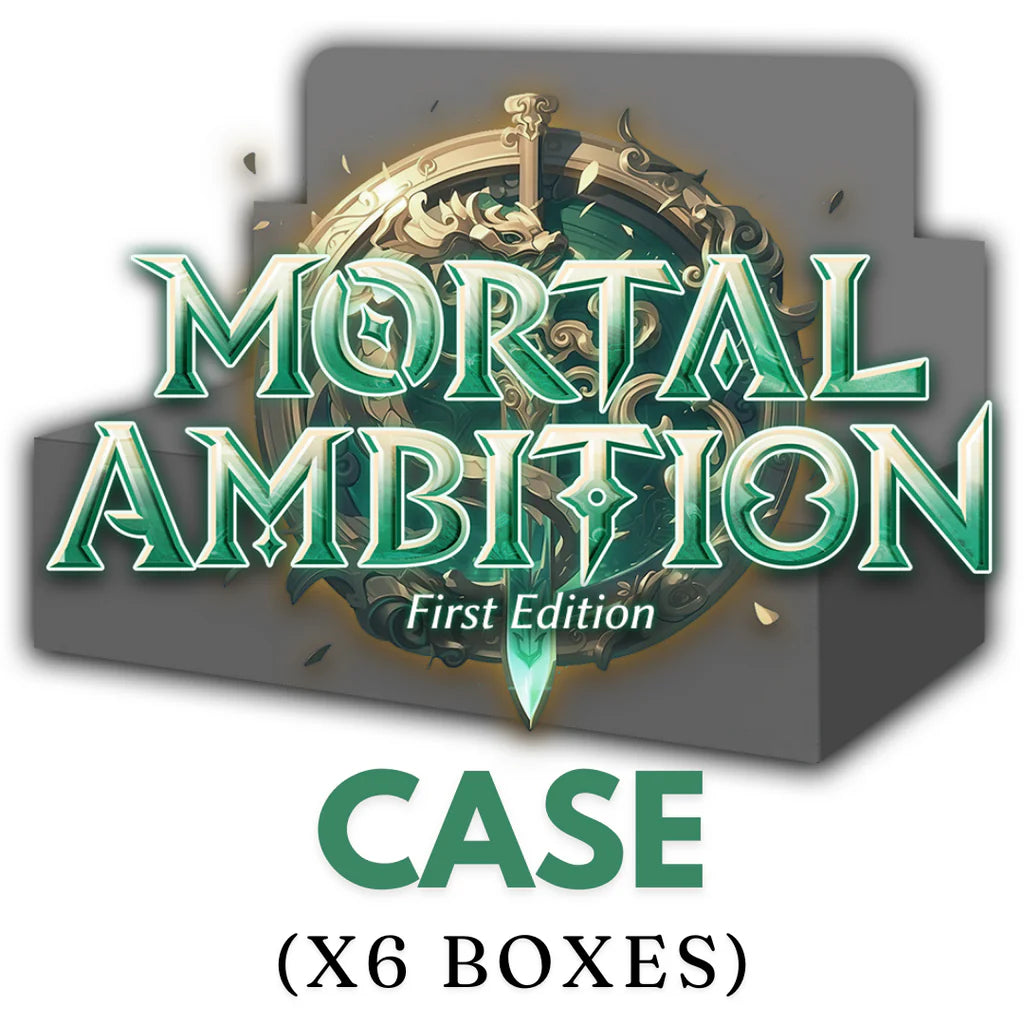 Mortal Ambition 1st Edition Booster Box Case - Grand Archive