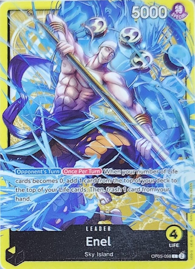 One Piece TCG: Sound Loader Volume 2: Enel