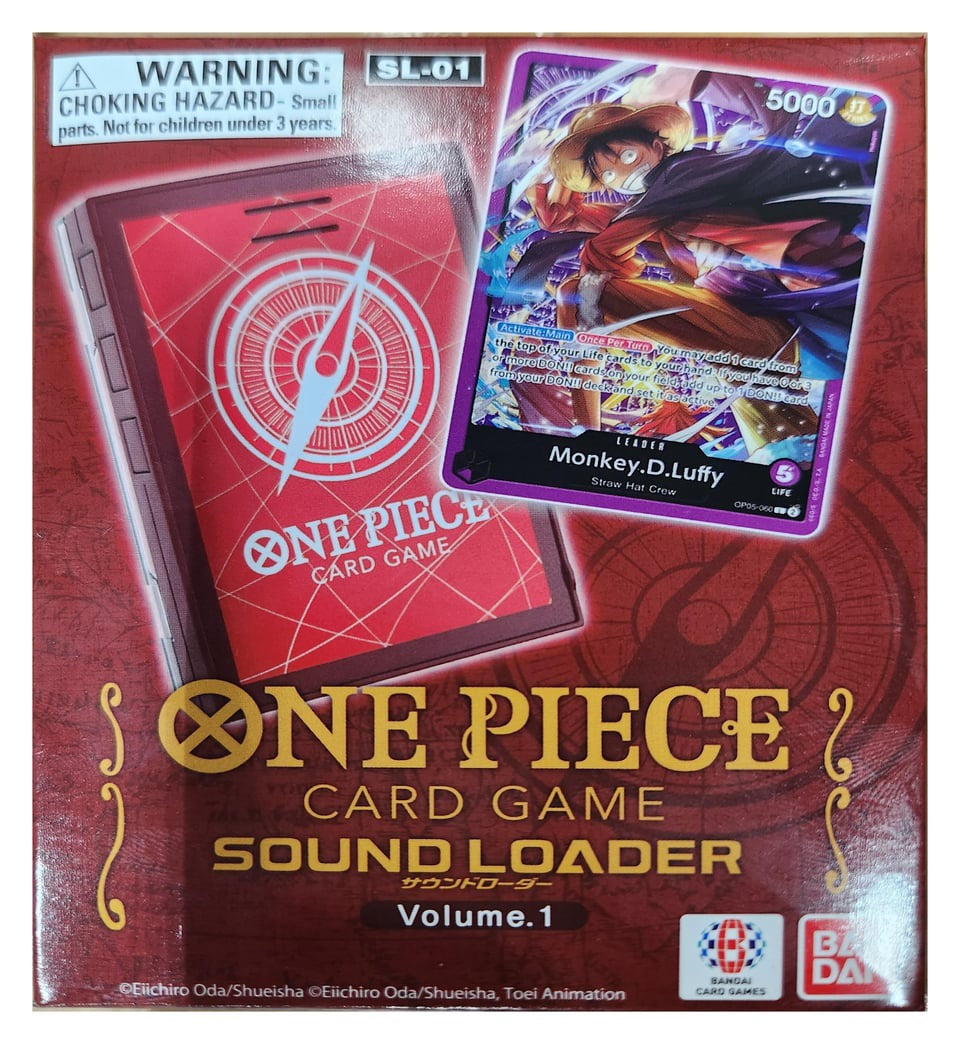 One Piece TCG: Sound Loader Volume 1: Monkey.D.Luffy