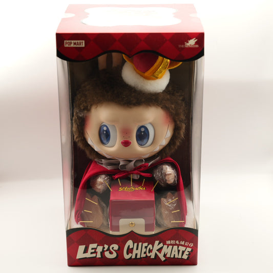 POP MART The Monsters Labubu “Let’s Checkmate” King Figure – Large Limited