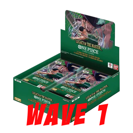 WAVE 1 - Legacy of the Master (OP-12) Booster Boxes/Packs - One Piece Card Game
