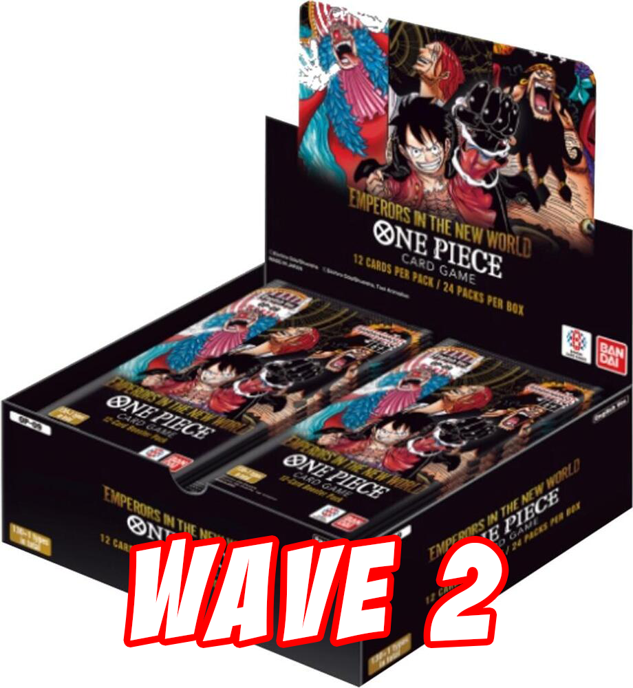 WAVE 2 (JANUARY) - Emperors in the New World - Booster Box - Emperors in the New World (OP09) - 2 BOX LIMIT